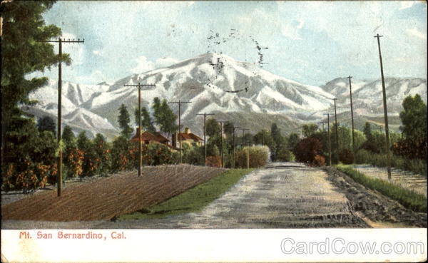 Mt. San Bernardino Scenic California