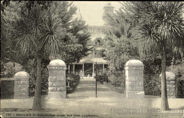 Entrance To Winchester Home San Jose California