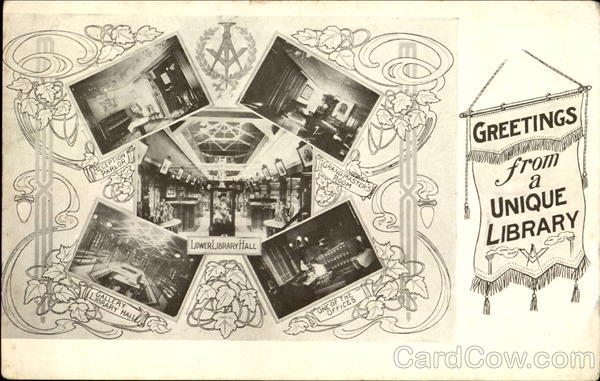 Greetings From A Unique Library Cedar Rapids Iowa