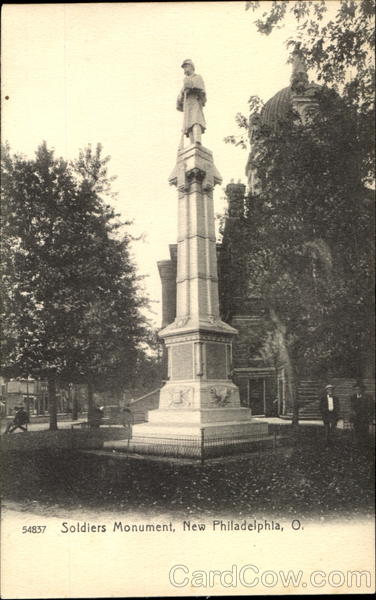 Soldiers Monument New Philadelphia Ohio