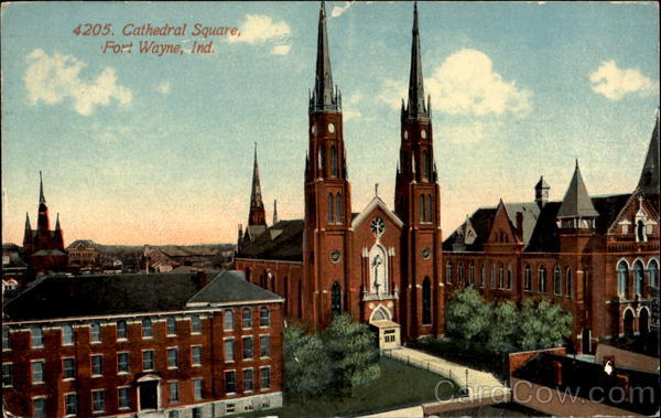 Cathedral Square Fort Wayne Indiana