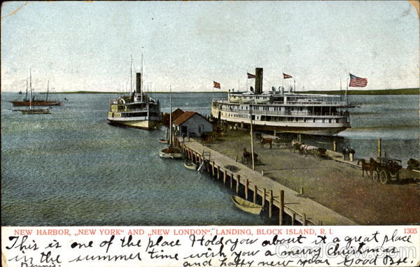 New Harbor Block Island Rhode Island