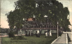 Three Elm House Postcard