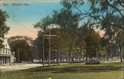 Park Ellington, CT Postcard 