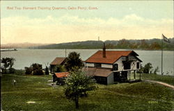 Red Top, Harvest Training Quarters Postcard