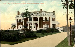 F. L. Froment Residence, Field Point Postcard