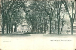 The Green Waterbury, CT Postcard Postcard