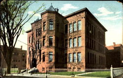Webster School Postcard