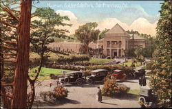 Museum Golden Gate Park Postcard