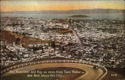 San Francisco And Bay Postcard