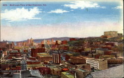 Bird's-Eye View Of San Francisco Postcard