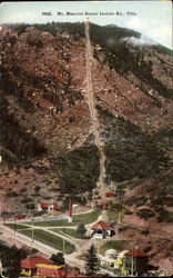 Mt. Manitou Scenic Incline Ry. Postcard