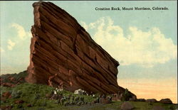 Creation Rock, Mt. Morrison, Red Rocks Postcard