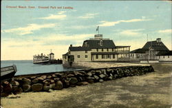 Crescent Park And Landing Postcard