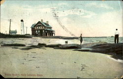 White Beach Postcard