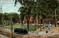 Park Place Rockville, CT Postcard Postcard