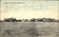 Saybrook Manor Beach Postcard