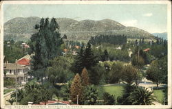 Rubidoux Mountain Riverside, CA Postcard Postcard