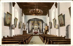 San Gabriel Mission Postcard