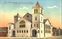 First Baptist Church Postcard