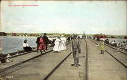 Pier Newport Beach, CA Postcard Postcard