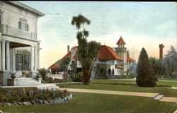 Doheney Residence, Schester Place Postcard