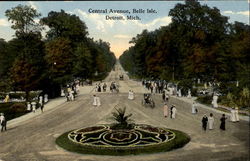 Central Avenue, Belle Isle Postcard