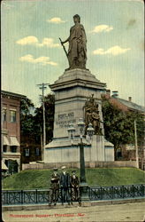 Monument Square Postcard