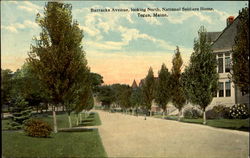 Barracks Avenue Togus, ME Postcard Postcard