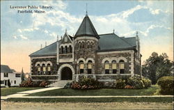 Lawrence Public Library Postcard