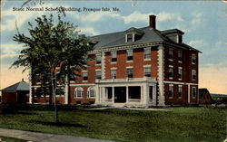 State Normal School Building Postcard