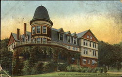 Hoover Cottage, University of wooster Postcard