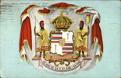 Royal Hawaiian Coat Of Arms Postcard