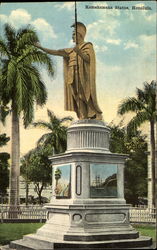 Kamehameha Statue Postcard