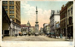West Market Street Indianapolis, IN Postcard Postcard