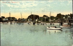 Pawtuxet Cove Postcard