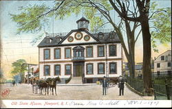 Old State House Newport, RI Postcard Postcard