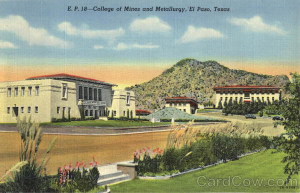 College of Mines and Metallurgy El Paso Texas