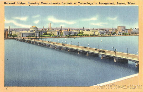 Harvard Bridge Boston Massachusetts