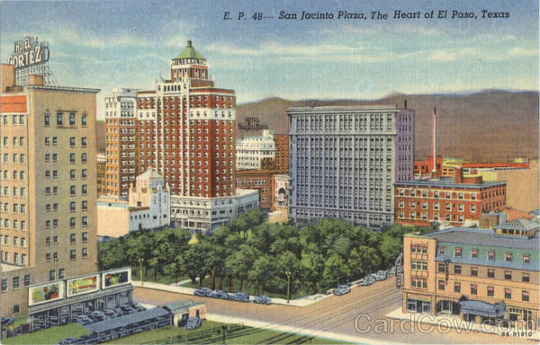 San Jacinto Plaza El Paso Texas