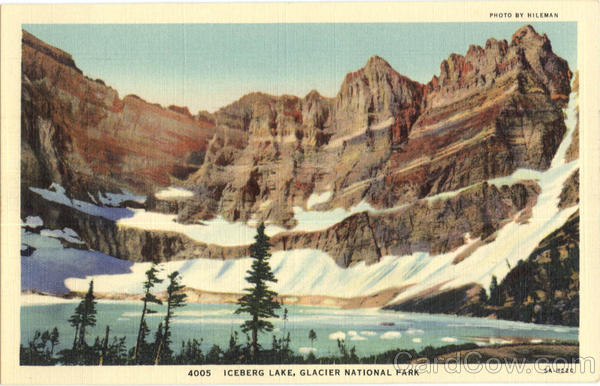 Iceberg Lake Glacier National Park Montana