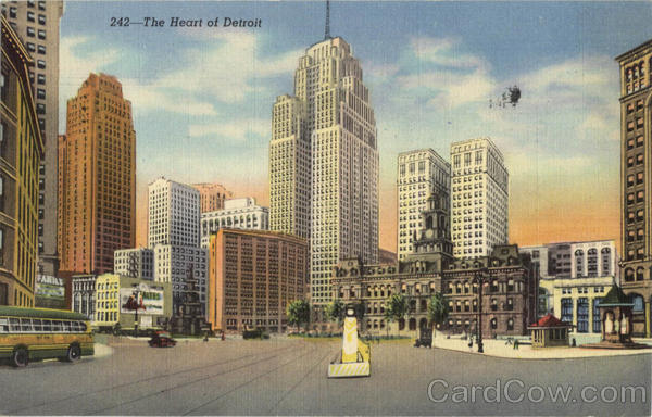 The Heart of Detroit Michigan