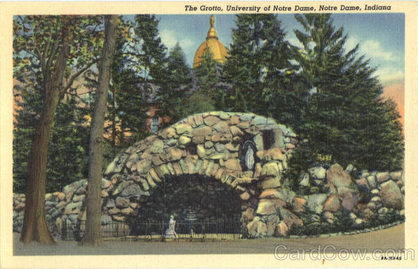 The Grotto, University of Notre Dame Indiana