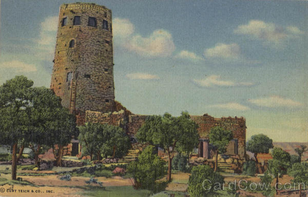 Indian Watchtower, Desert view Grand Canyon National Park Arizona