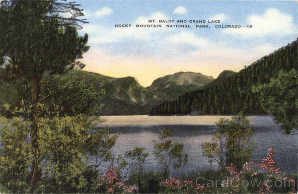 Mt. Baldy And Grand Lake Rocky Mountain National Park Colorado