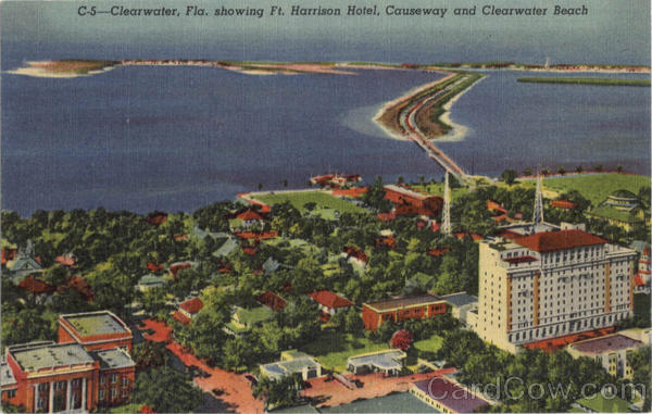 Clearwater showing Ft. Harrison Hotel Florida