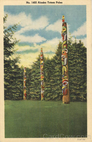 Alaska Totem Poles Scenic