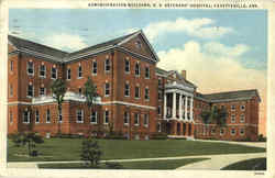 Administration Building , U. S. Veterans' Hospital Postcard