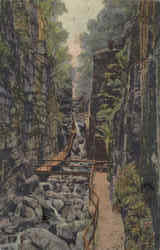 The Flume Gorge Postcard