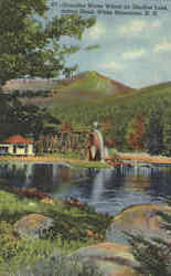 Overshot Water Wheel on Shadow Lake, Indian Head Windham, NH Postcard Postcard